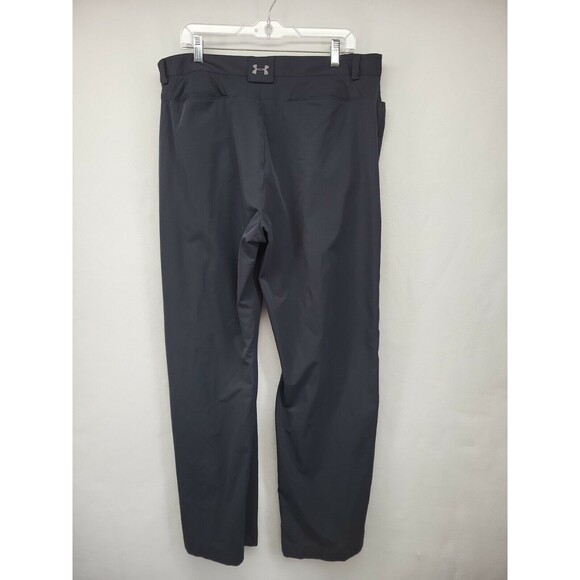 UNDER ARMOUR PERFORMANCE PANTS MEN'S 38/32 GRAY OUTDOOR GOLF GOLFER CASUAL SPORT - Picture 12 of 12